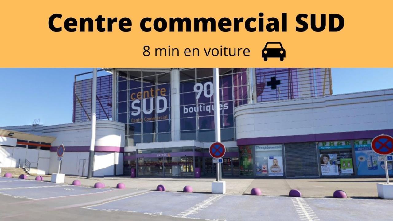 Le Mans - Au Calme - Stationnement Facile - Proche Centre Ville Et Gare Exterior foto